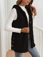 Gilet ample sans manches pour femmes