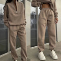 Ensembles deux pièces avec pantalon ample et haut assortie pour femmes