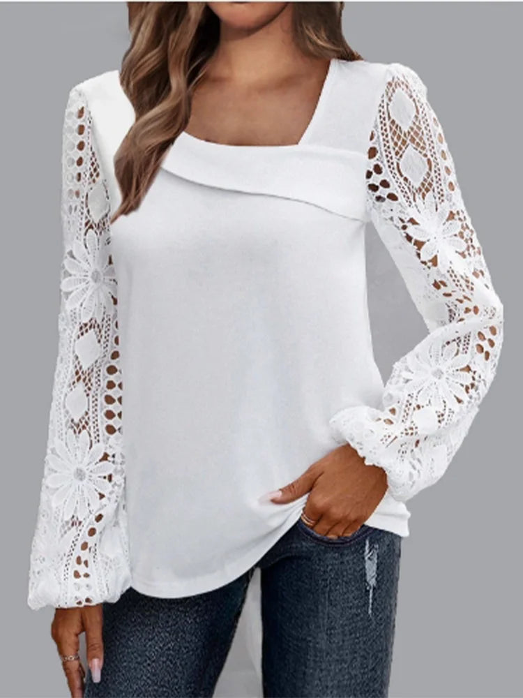 Chemise à manches longues pour femmes