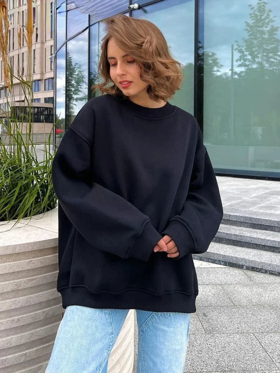 Pulls en polaire épaisse et chaude pour femmes