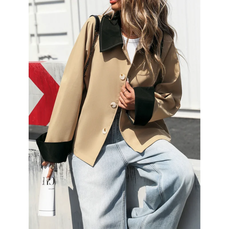 Veste courte fine pour femmes
