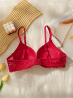 Soutien-gorge push up avec dentelle pour femmes