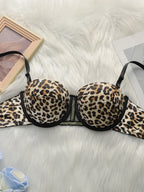 Soutien-gorge push up avec jantes en acier pour femmes