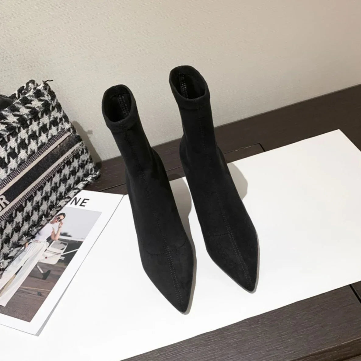 Bottines à talons très hauts pour femmes