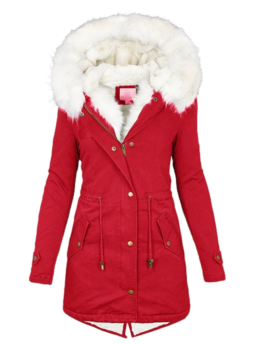 Veste parka longue pour femmes