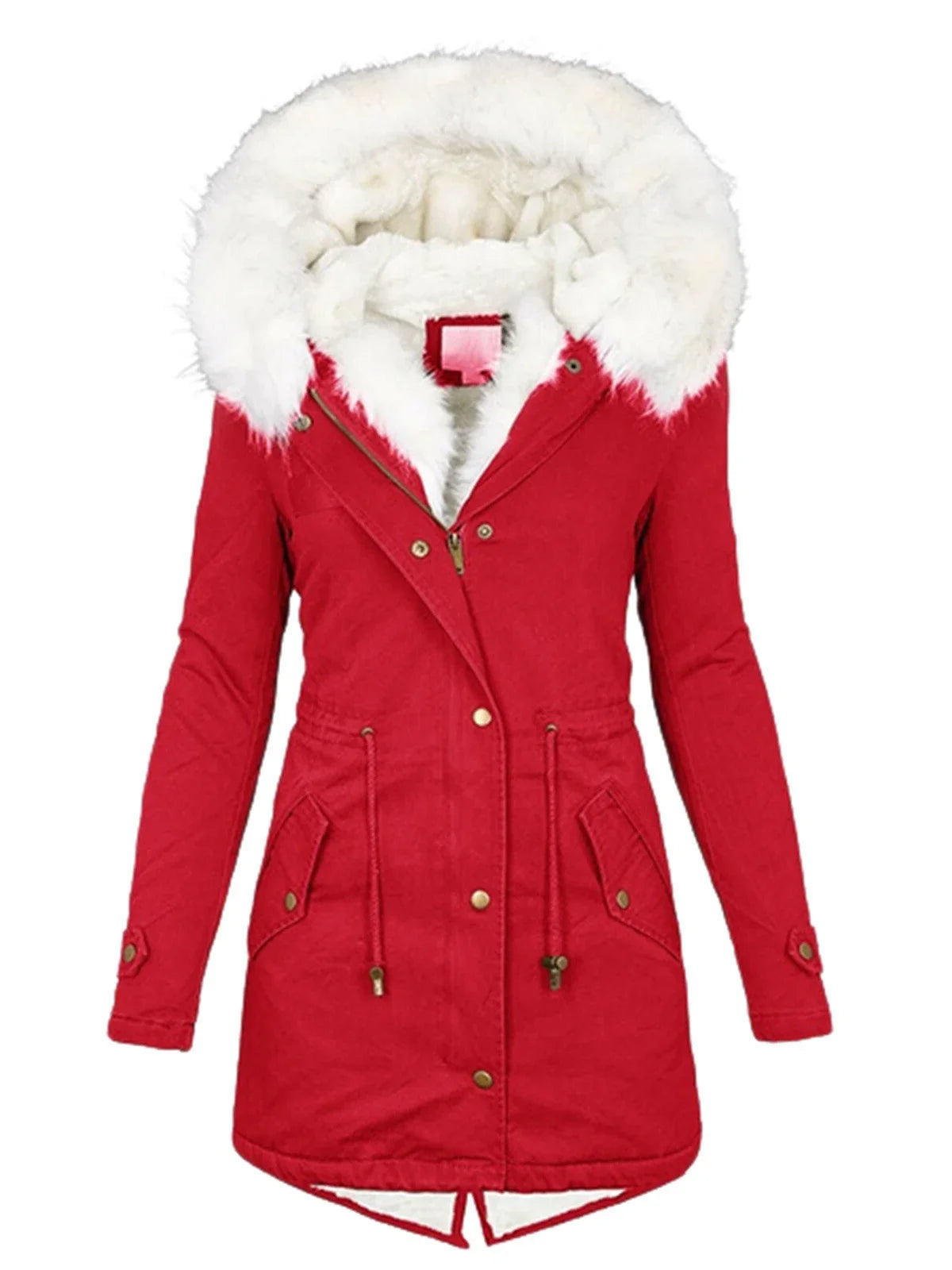 Veste parka longue pour femmes