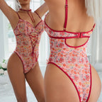 Body moulant sans manches et col en V pour femmes