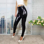 Leggings Pu cuir pour femmes