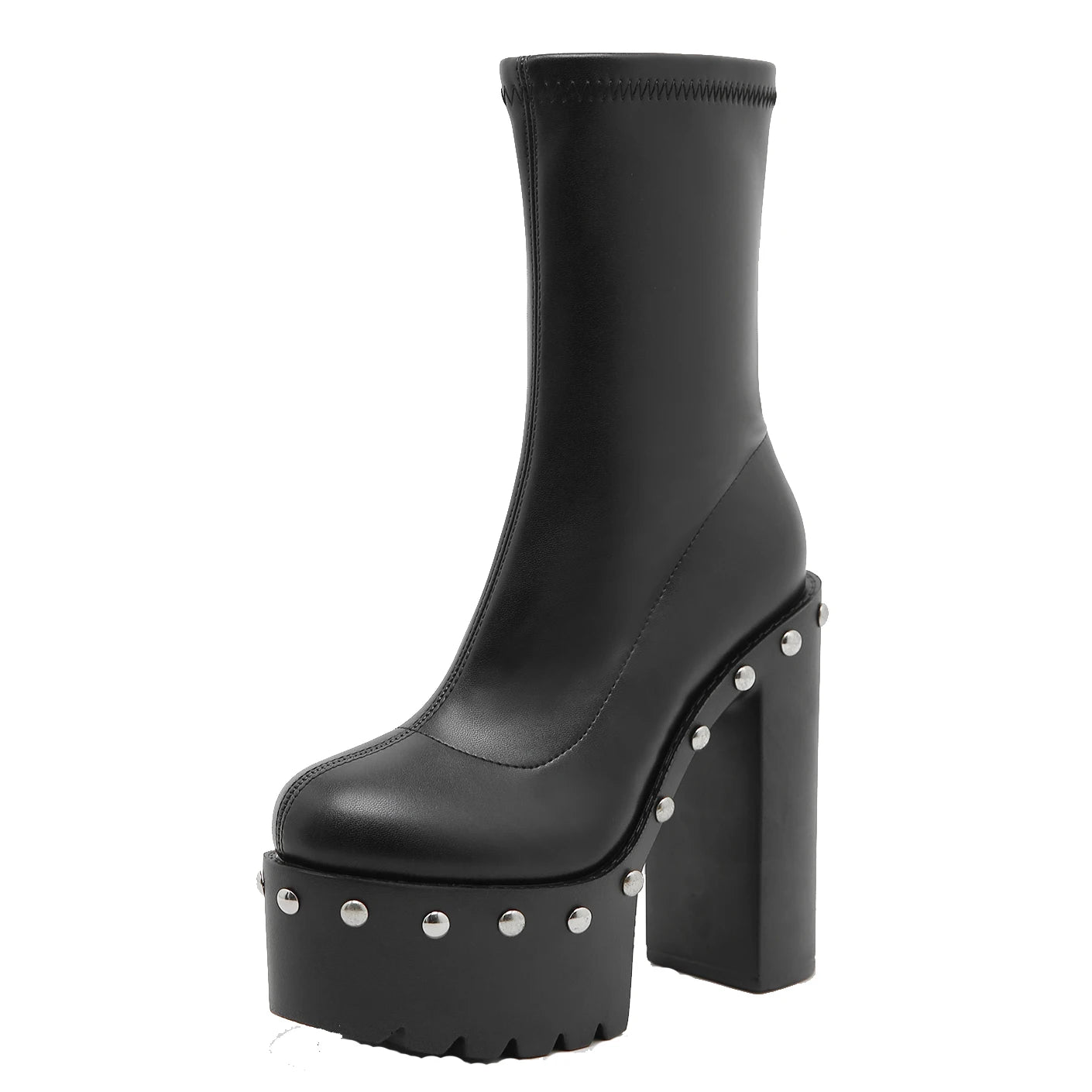 Bottines à plateforme et talons de 14cm pour femmes