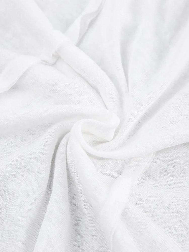 T-Shirt à manches longues et col rond pour femmes
