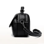 Sac à bandoulière rétro en cuir PU pour femmes