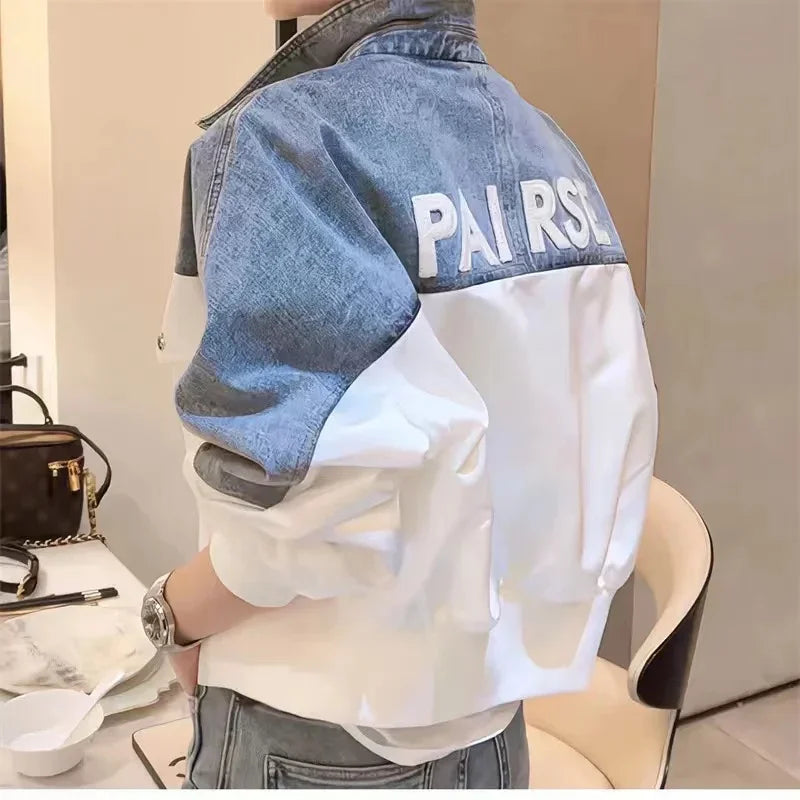 Veste en jean vintage pour femmes