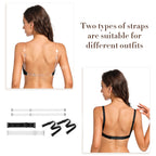 Soutien-gorge push-up  dos nu pour femmes