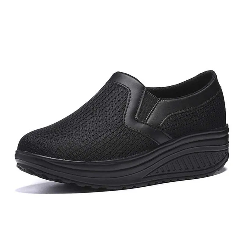 Baskets plates et confortables pour femmes