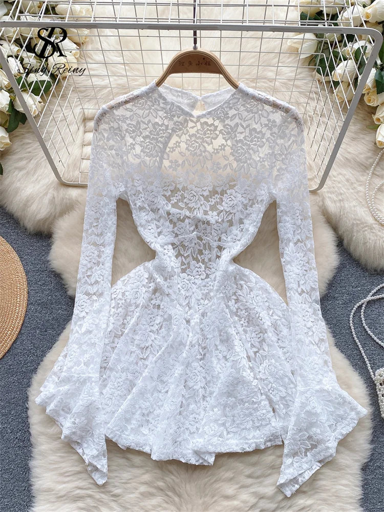 Robe de Nuit Transparente Femme – Dentelle Délicate