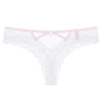 Culotte sexy en dentelle transparente pour femmes