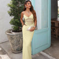 Robe longue transparente pour femmes