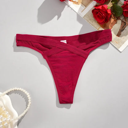 String Femme – Résille Transparente et Taille Basse