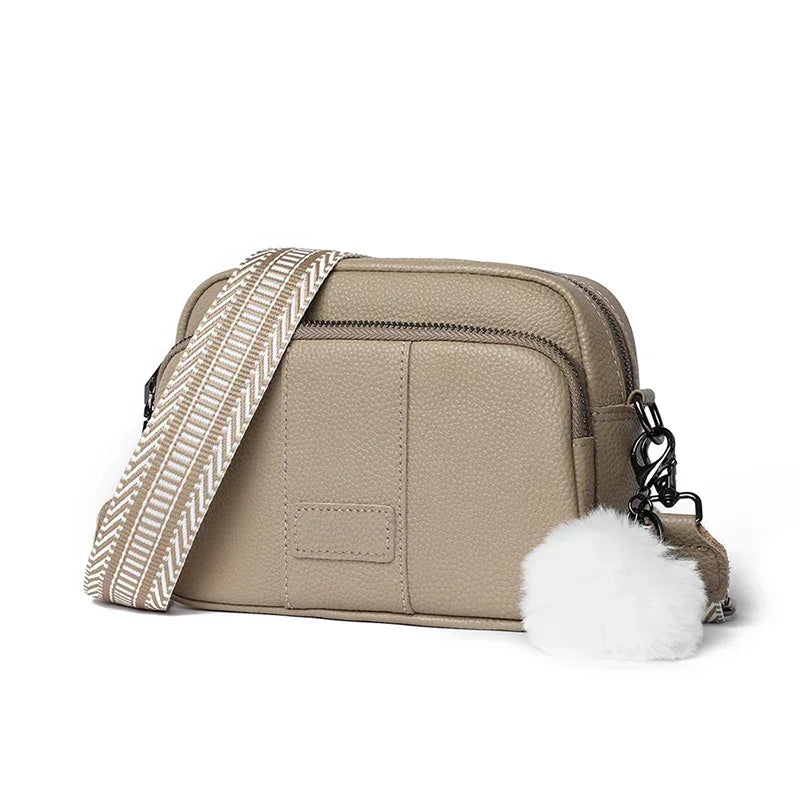 Sac à main en cuir véritable pour femmes