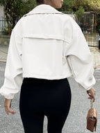 Veste courte d'automne pour femmes
