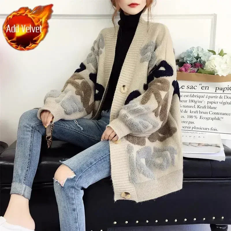 Cardigan en maille pour femmes
