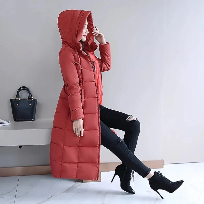 Parka d'hiver longue pour femmes
