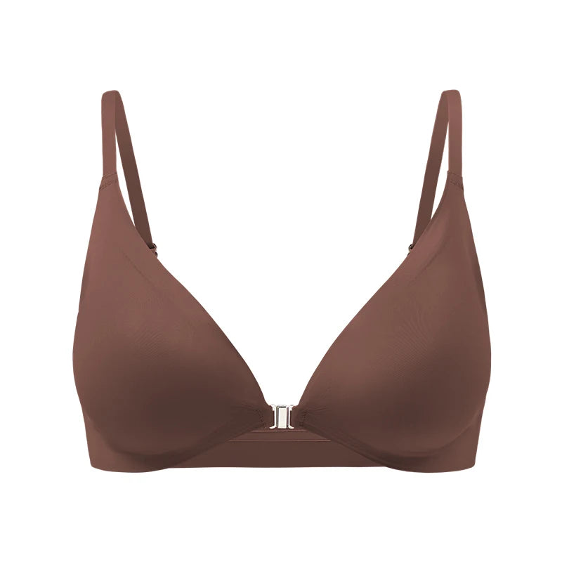Soutien-gorge avec ouverture avant amovible goutte d'eau  pour femmes