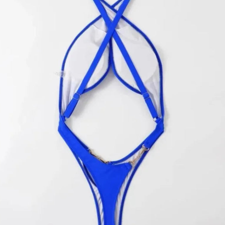 Maillot de bain une pièce push et culotte tanga pour femmes
