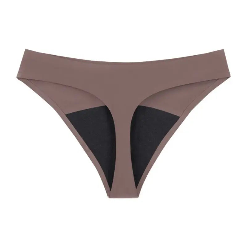 String sans couture taille basse pour femmes