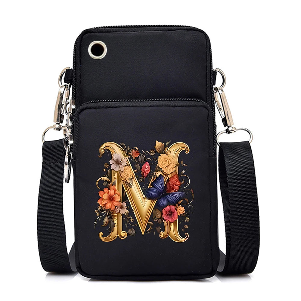 Sacs à bandoulière en cuir souple pour téléphone portable pour femmes