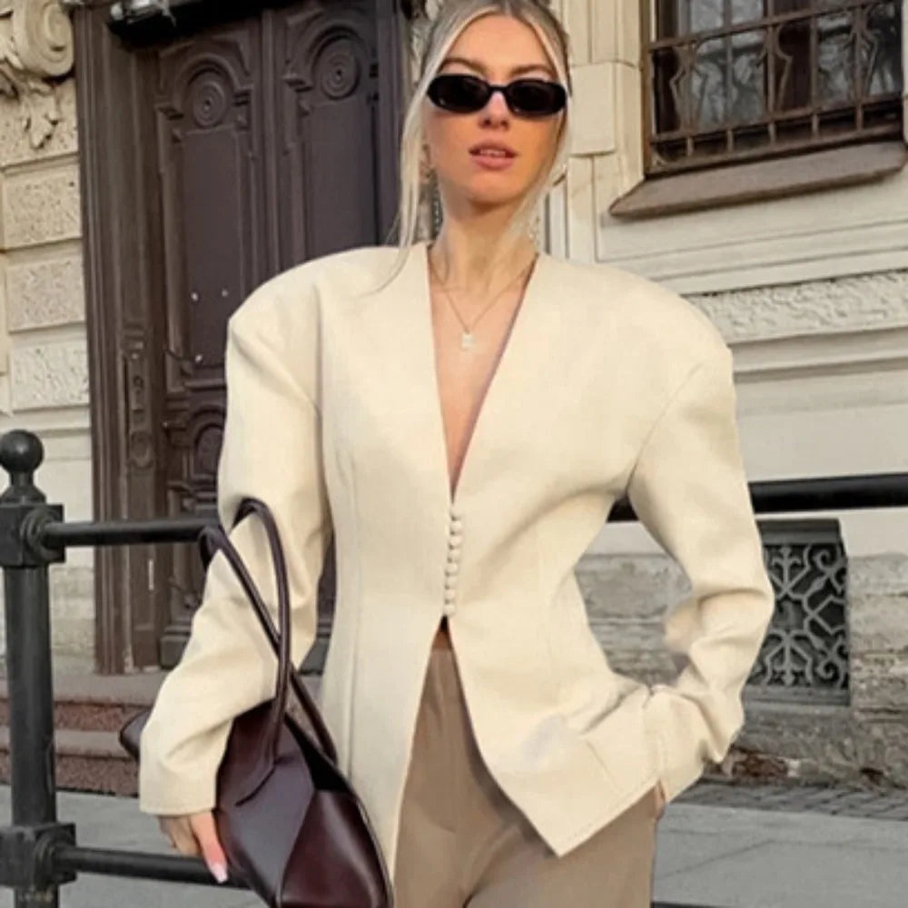 Veste fendue pour femmes