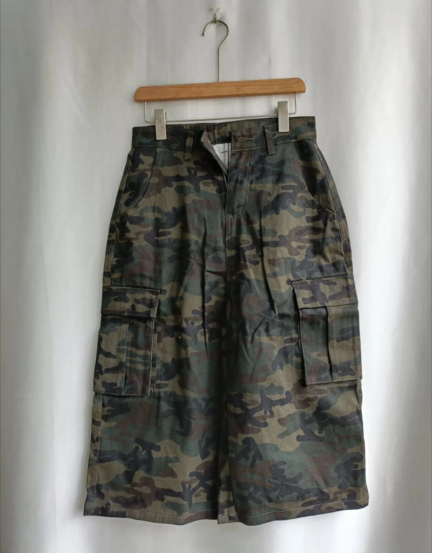 Pantalon court de Camouflage rétro américain pour femmes