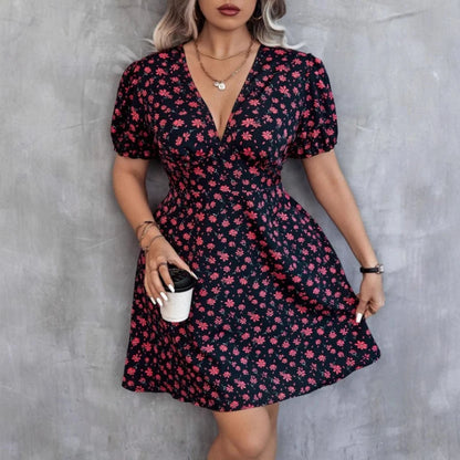 Mini-Robe Vintage Femme – Chic et Grande Taille