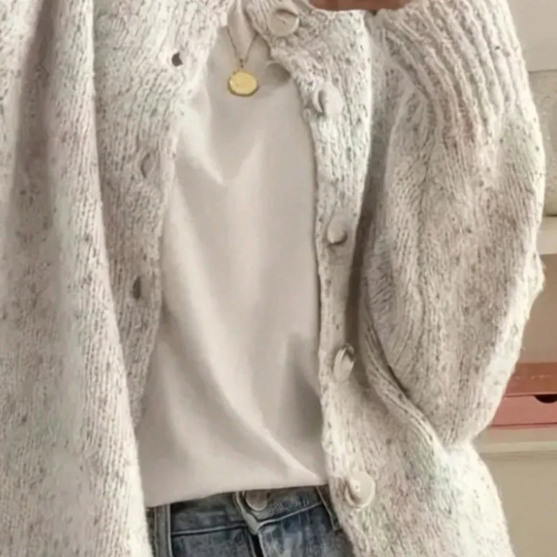 Pull en tricot ample pour femmes