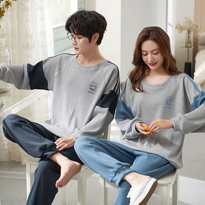 Pyjama Femme en Coton – Manches Longues