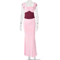 Robe longue en Patchwork pour femmes
