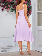 Robe longue sans manches pour femmes