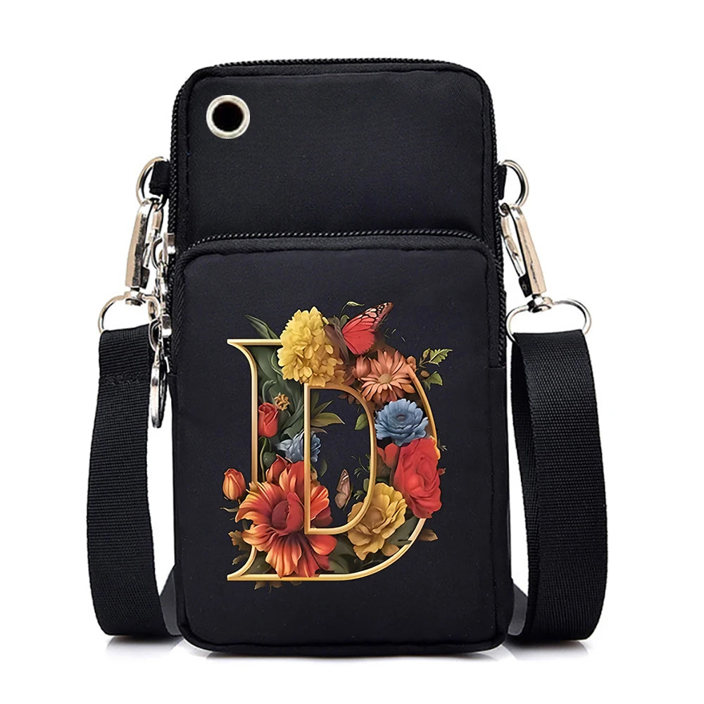 Sacs à bandoulière en cuir souple pour téléphone portable pour femmes
