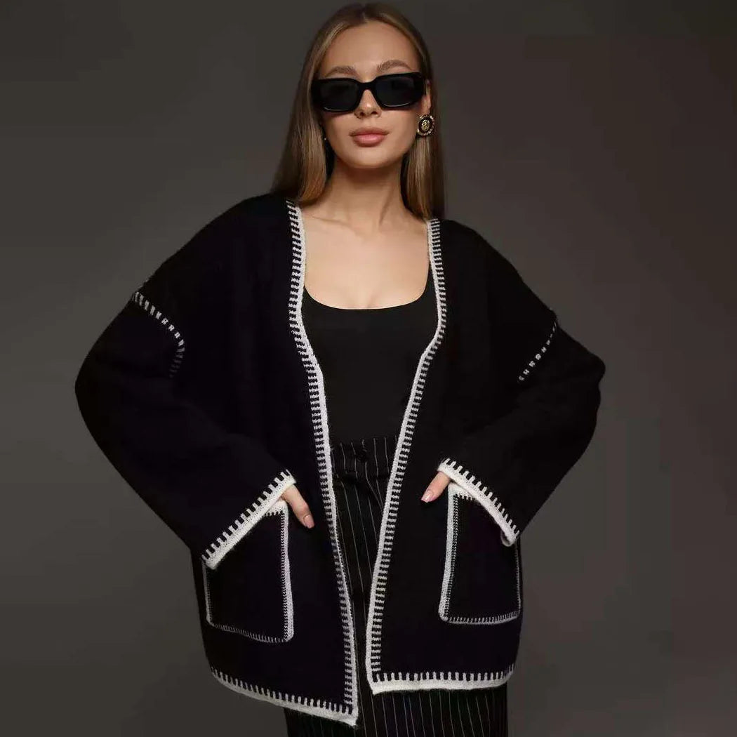 Cardigan tricoté pour femmes