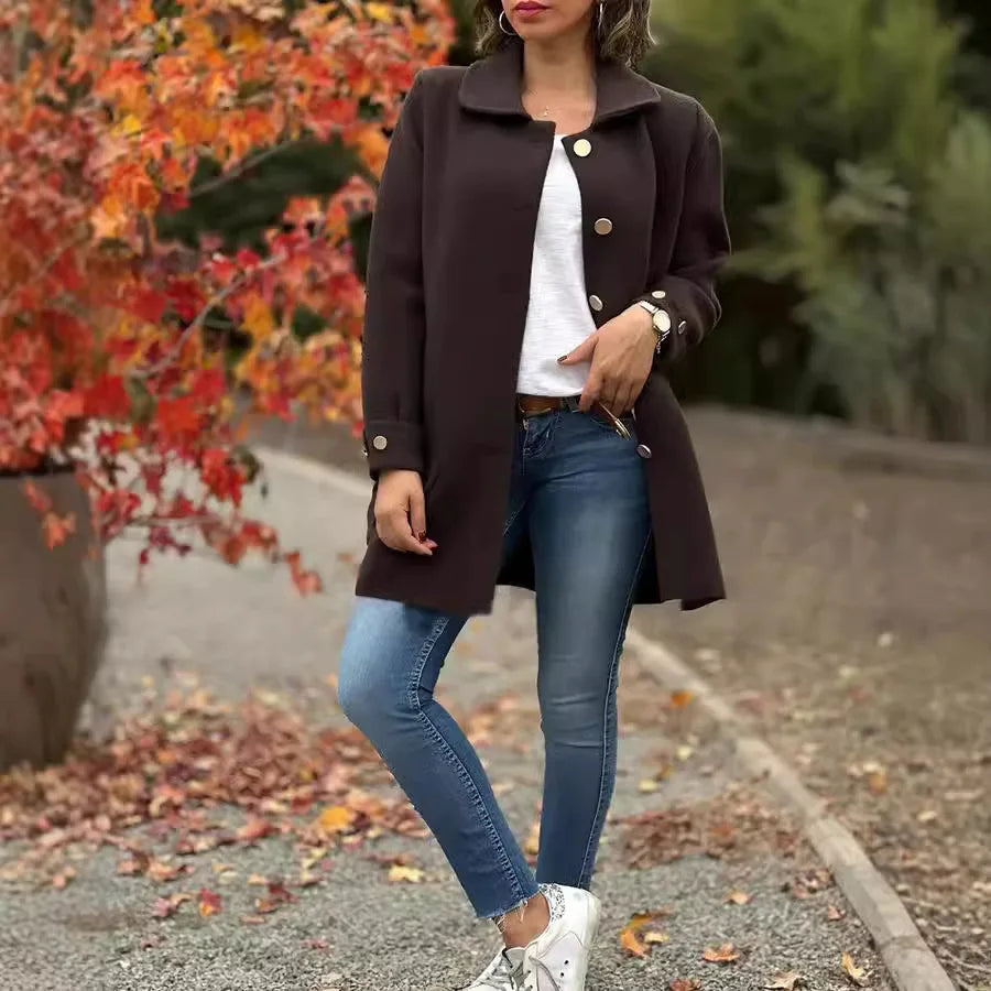 Manteau en laine pour femmes