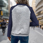 Sweat-shirt à manches longues pour femmes
