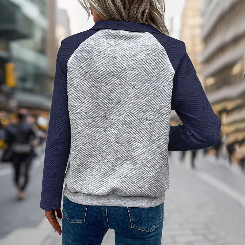 Sweat-shirt à manches longues pour femmes