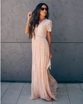 Robe élégante en dentelle pour femmes