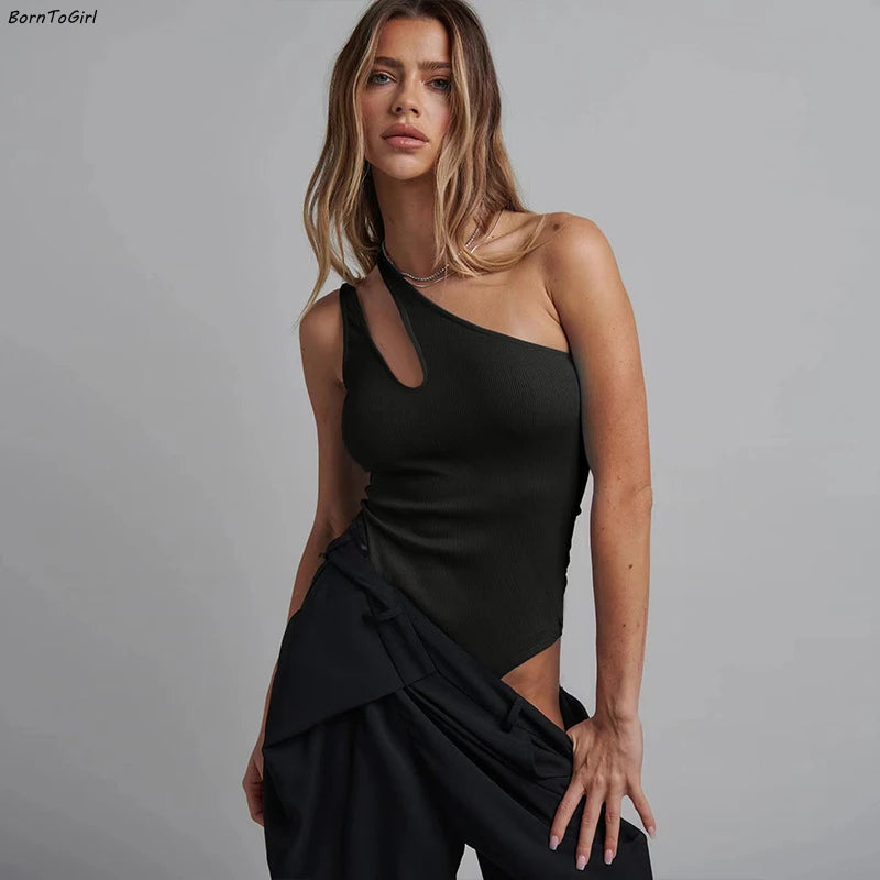 Body sexy une épaule pour femmes