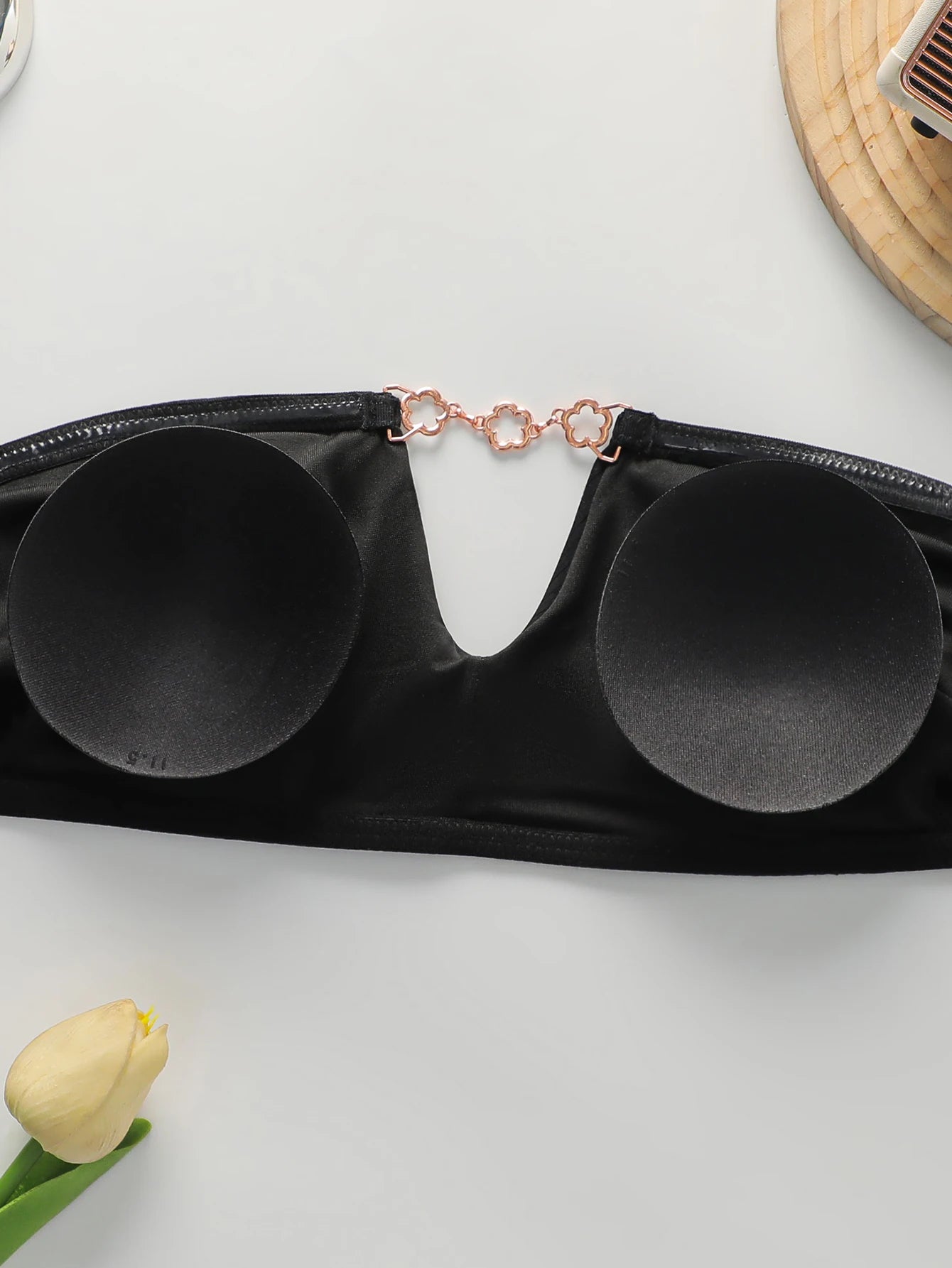 Soutien-gorge sexy sans bretelles en forme de U pour femmes