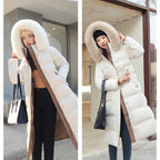 Parka en coton duveteux pour femmes