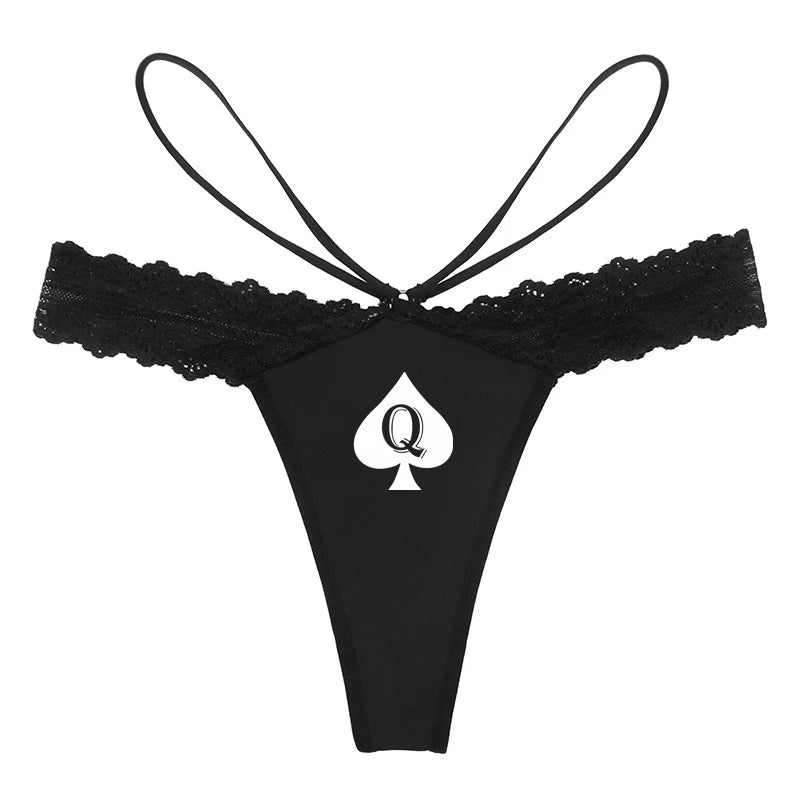 String en dentelle Sexy pour femmes