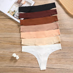 String Invisible glace soie pour femmes