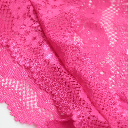 String Dentelle Femme – Taille Basse et Nœud Papillon