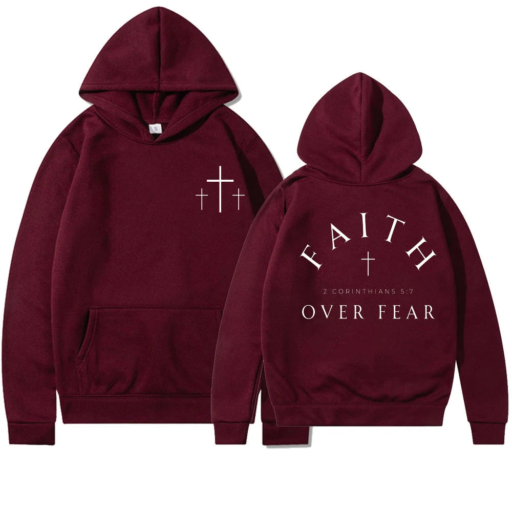 Sweat à Capuche Femme – Imprimé Chrétien